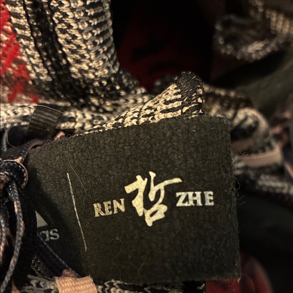 ADIDAS REN ZHE PUREBOOST GO 2019 Black & Red Mesh Sneakers 9 - Picture 11 of 15